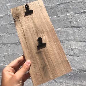 Clipboard picture frame